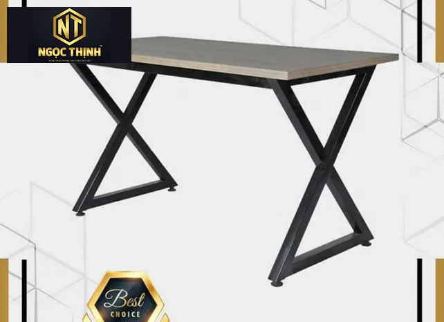 Xưởng Nội Thất Ngọc Thịnh - Bàn làm việc văn phòng chân sắt giá rẻ Đồng Nai